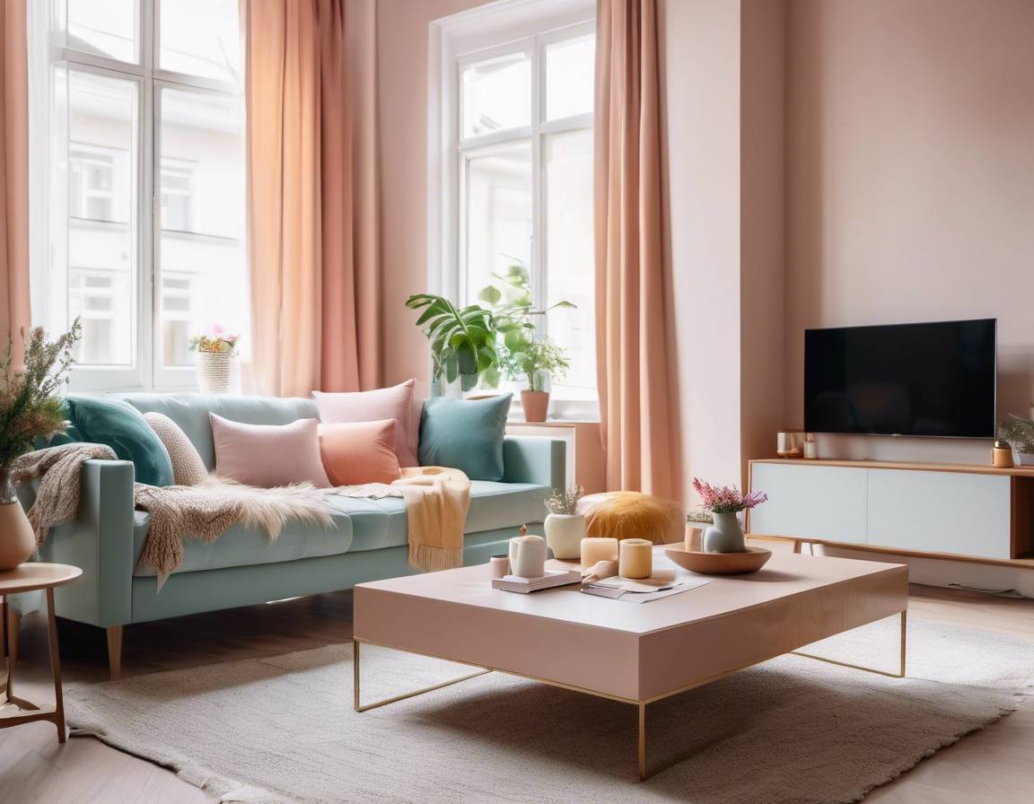 Jak wybrać idealną paletę kolorów do małego mieszkania?