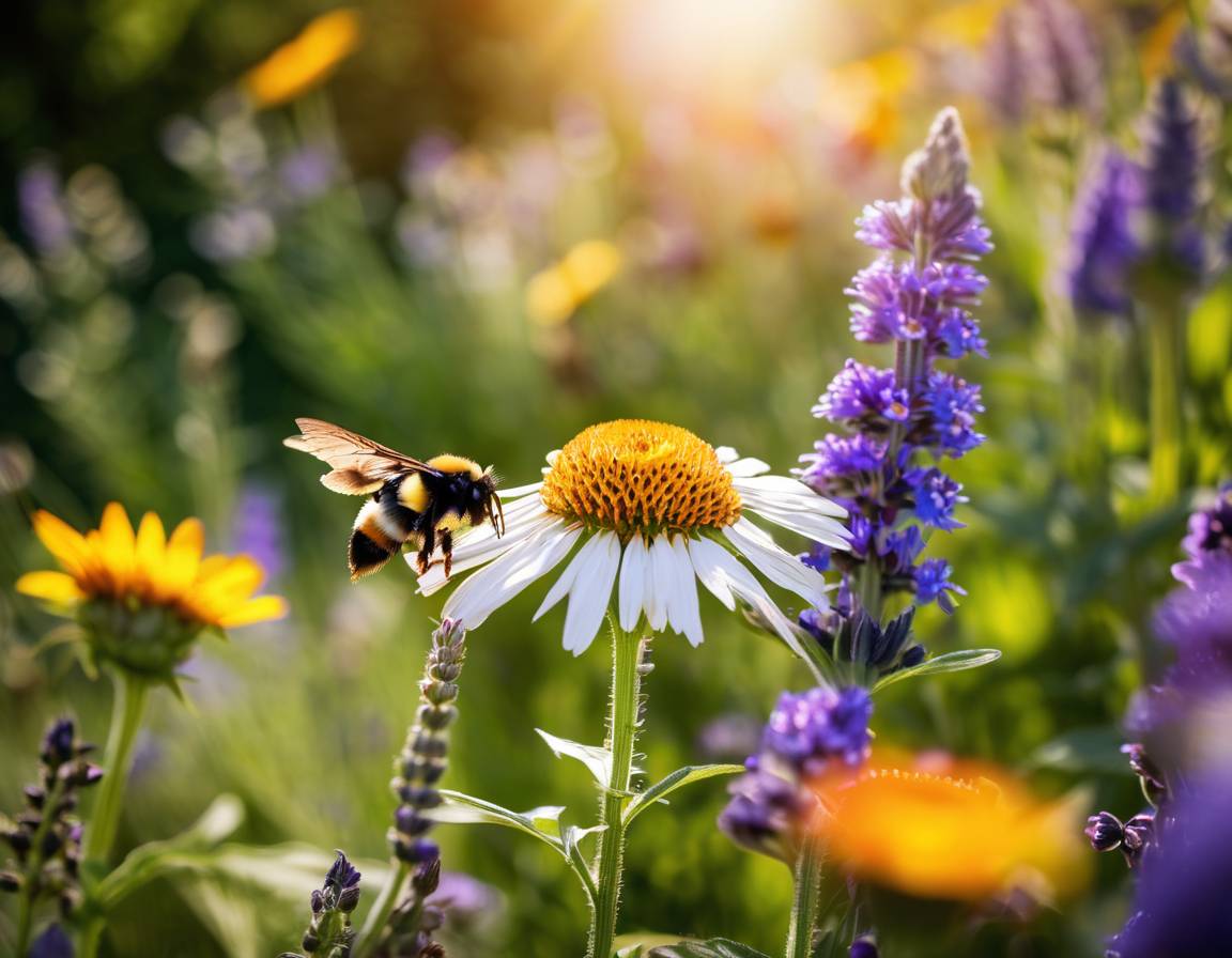 Jak zaplanować ogród przyjazny dla owadów zapylających?